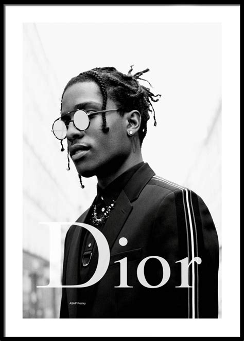 Dior x A$AP Rocky poster 